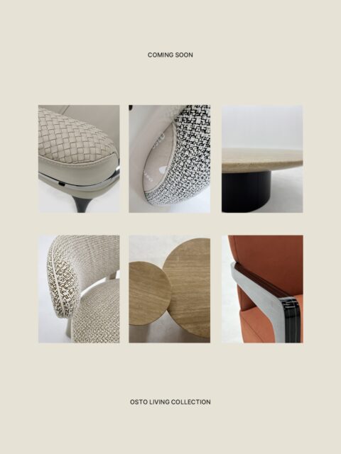 COMING SOON

서로 다른 텍스처의 패브릭, 손끝에서 느껴지는 부드러운 곡선,
정교하게 다듬은 암레스트 디테일까지,

OSTO가 제안하는 새로운 라운지 경험을 기대해주세요.