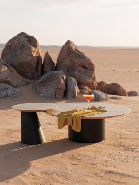 절제된 실루엣과 묵직한 볼륨의
 · MONO CONE LOW TABLE
 · MONO PILLAR LOW TABLE

단순한 선과 면만 남긴 조형은
어떤 소파와도 자연스럽게 어우러지며
공간에 조용한 중심을 만듭니다.

낮게 깔린 높이와 넓은 원형 상판,
미니멀하지만 단조롭지 않은
오스토만의 차분한 존재감이 완성됩니다.

오늘의 속도를 한 박자 늦추고 싶다면,
공간 한가운데 작은 오아시스를 놓아보세요.