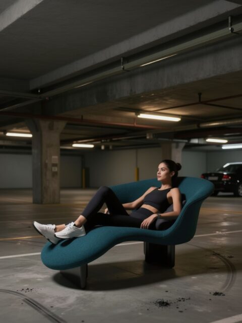 𝐒𝐄𝐑𝐄𝐍𝐀 𝐁𝐄𝐃 𝐁𝐄𝐍𝐂𝐇비대칭의 곡선이 만들어내는 느린 흐름,
딥 블루 컬러가 시선을 잠재우고 몸은 자연스럽게 중심으로 내려앉습니다.
차가운 콘크리트 공간에서도 세레나는 휴식의 온도를 바꿉니다.형태는 과감하게,
균형은 섬세하게.일상의 공간을 쉼의 좌표로 바꾸는 디자인.