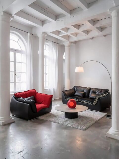 OSTO의 시선으로 다시 그린 거실.미술관처럼 정제된 화이트 공간 위에, 선명한 레드와 블랙의 볼륨이 대비를 이루는 알칸토 비보소파.
강렬한 컬러와 조형적인 실루엣이 만나 공간에 또렷한 중심을 만듭니다.단순히 앉는 가구를 넘어,
하루의 장면을 연출하는 오브제로.일상의 한 컷도 작품처럼 보이도록,
오스토의 알칸토 비보소파가 소파의 역할을 새롭게 정의합니다.━━━━━━━━━━━━━━GRAND LAUNCHING BENEFITS
오직 런칭 기간에만 드리는 5가지 특별 혜택
(기간: 2026. 2. 13 ~ 3. 15)Benefit 01. Special Discount
런칭 기념 기본 5% 즉시 할인
- 매장 방문 구매 시 추가 시크릿 할인 혜택Benefit 02. Free Shipping
전국 무료 배송 및 설치 서비스
(제주 및 도서 산간 지역 제외)Benefit 03. Review Event
구매 후 리뷰 작성 시, 신세계 상품권 100,000원 증정
(카페 / 블로그 / 인스타그램 등)Benefit 04. Special Gift
구매 고객 전원, 포인트 쿠션 증정
(1EA / 색상 및 원단 랜덤)#오스토 #가죽소파 #패브릭소파 #블랙소파 #하이엔드가구