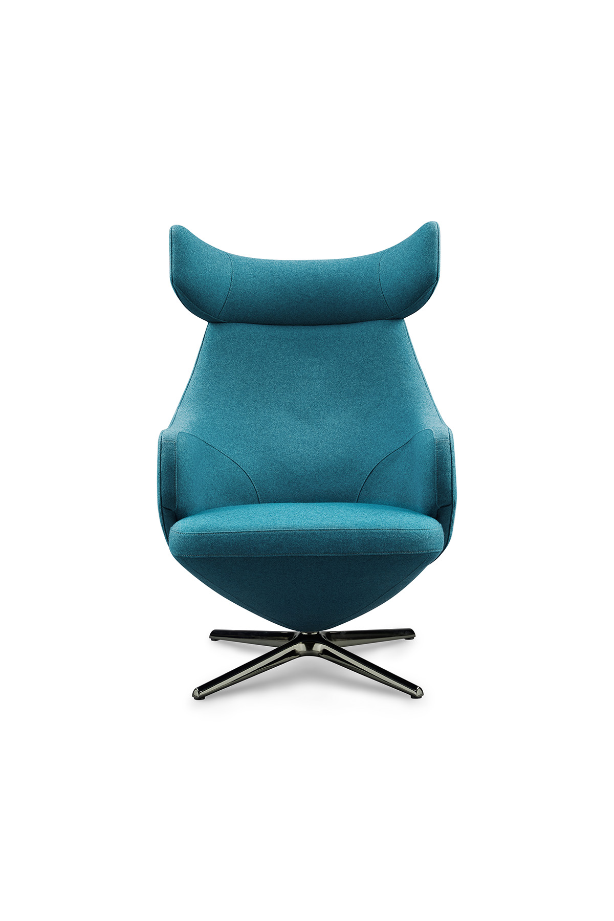 목과 어깨를 편안하게 감싸는 하이백 등받이 체어