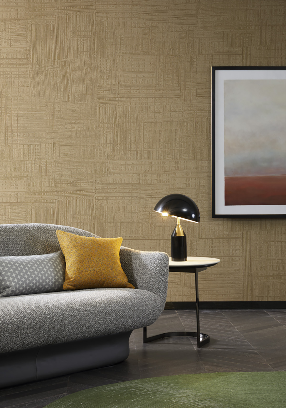 리듬을 만들어내는 ㄷ 형태의 유연한 프레임 테이블