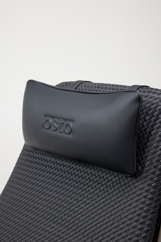 nori_chair_11 슬림한 메탈 프레임과 가죽∙메쉬∙금속의 세련된 조합의 체어