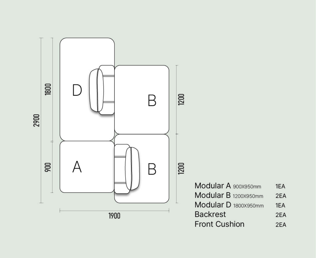 pix_type4 픽스 소파 모듈 타입