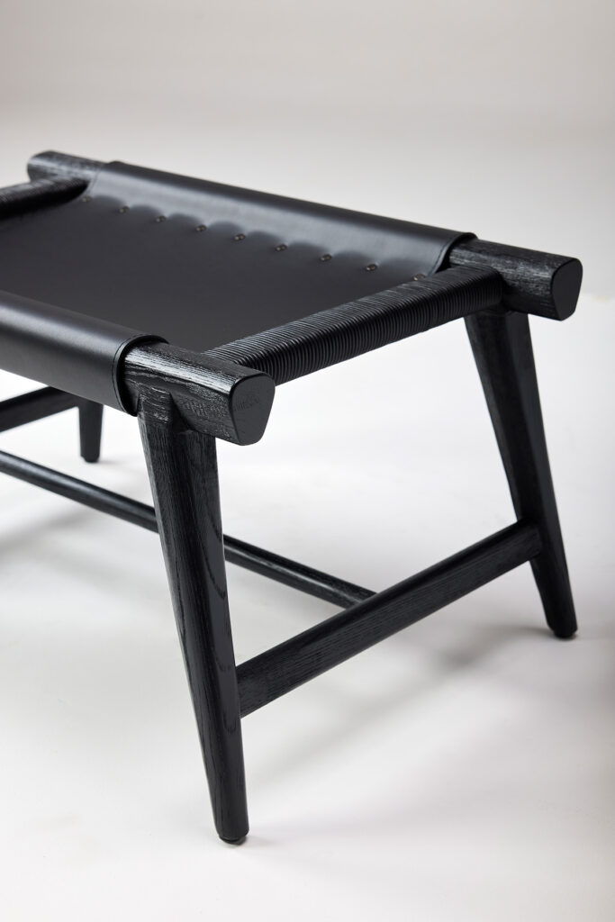 sling_stool_02 마이크로파이버 가죽 슬링 좌판