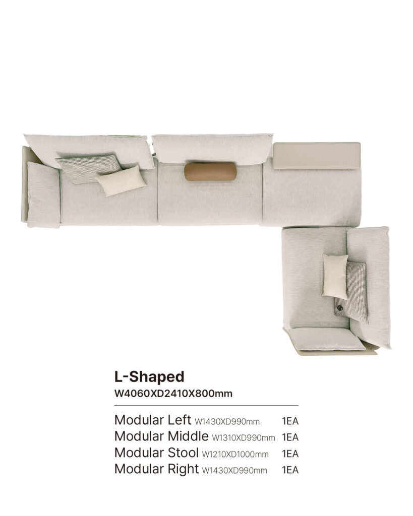 bind_type_l_shaped 바인드 소파 bind sofa