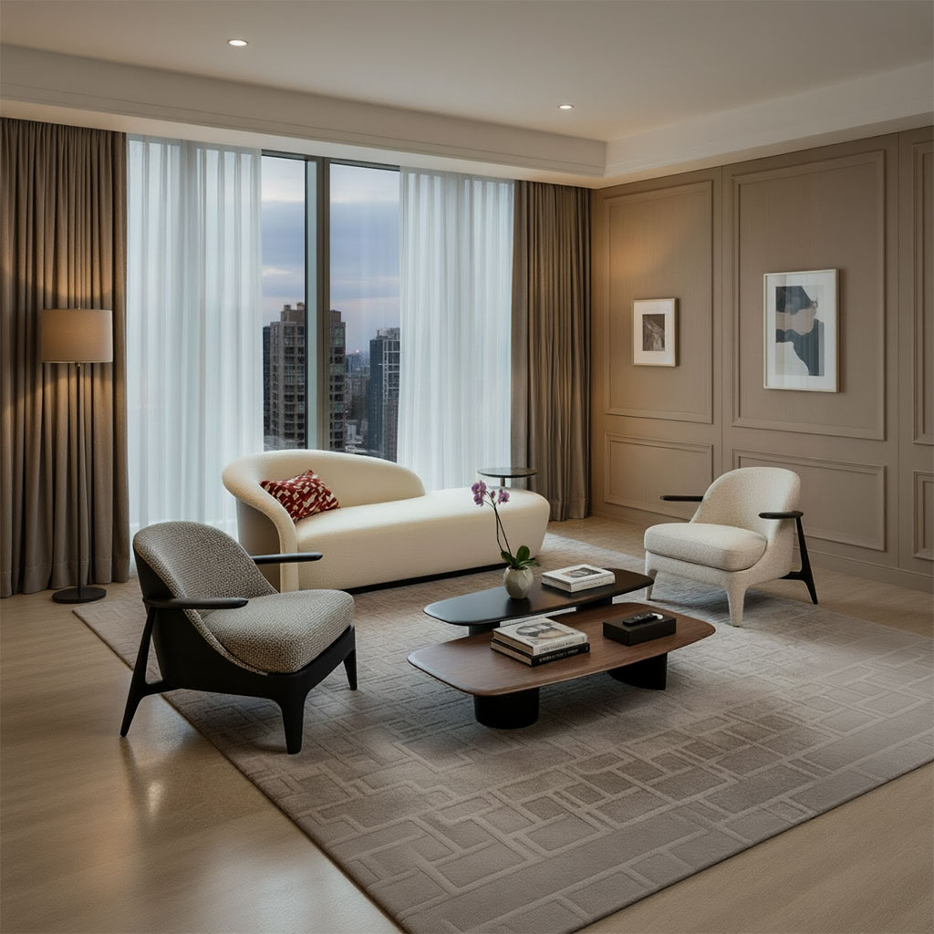 기품이 흐르는 네오클래식 라운지