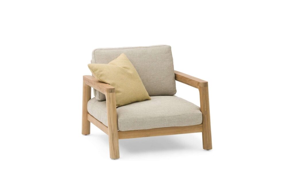 Tolo Teak 1 seater teak