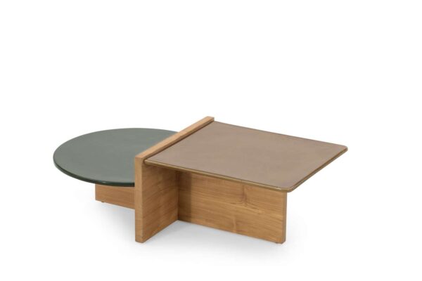 LEVELS-CT-ROUND-SQ-GREEN-OCHER-3 LEVELS-CT-ROUND-SQ-GREEN-OCHER-3